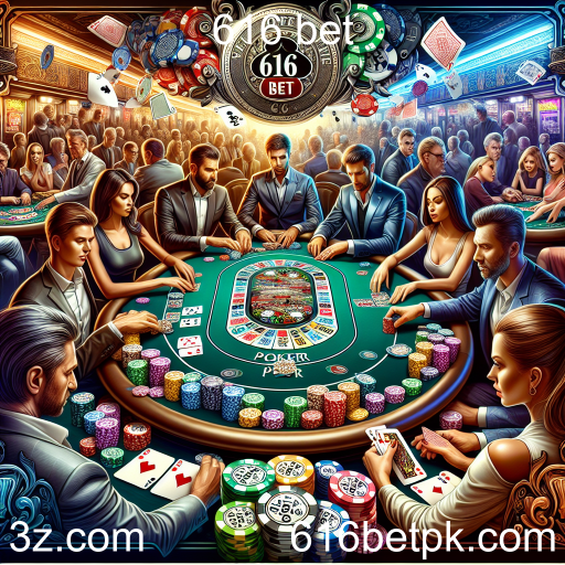 A Emoção do Pôquer no 616 Bet